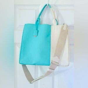 Tiffany & Co. Blue and Cream Tote Bag